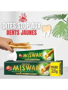 Dabur Siwak Toothpaste - Miswak For Teeth 75g