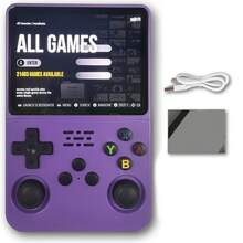 Máy chơi game cầm tay Byson R36S kiểu cổ điển, màn hình IPS 3.5 inch, pin 3500mAh, cài sẵn hơn 20.000 trò chơi kinh điển, hệ điều hành Linux mã nguồn mở, máy chơi game cầm tay di động và máy phát video bỏ túi. - Nhiều màu - Xem 23