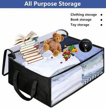 Hat Storage Dust Bag Baseball Hat Cap Organizer Clear Rack Zipper Cap Holder - Black - View 5