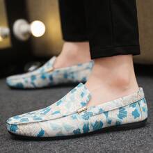 Slip-On Casual Loafers For Men, Breathable & Versatile - Blue - View 4