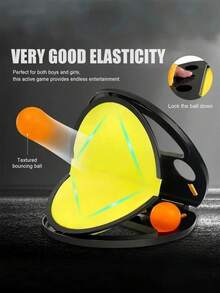 1pc Table Tennis Training Hand Toss And Catch Ball, Outdoor Table Tennis Practice Interactive Game - Multicolor - View 6