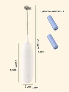 Milk Frother, Household Electric Milk Frother, Coffee Stirrer, Milk Lid Mixer, Automatic Handheld Milk Frother - Multicolor - View 10