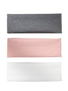 4 dây buộc tóc trơn cho ngày thường khi trở lại trường, băng đô tập thể dục, băng đô turban, băng đô thấm mồ hôi, đồ dùng học tập, đại học, băng đô, phụ kiện tóc thu đông cho phụ nữ khi đi nghỉ, khăn quàng cổ thanh lịch cho phụ nữ, khăn bandana mềm mại quấn đầu - Nhiều màu - Xem 12