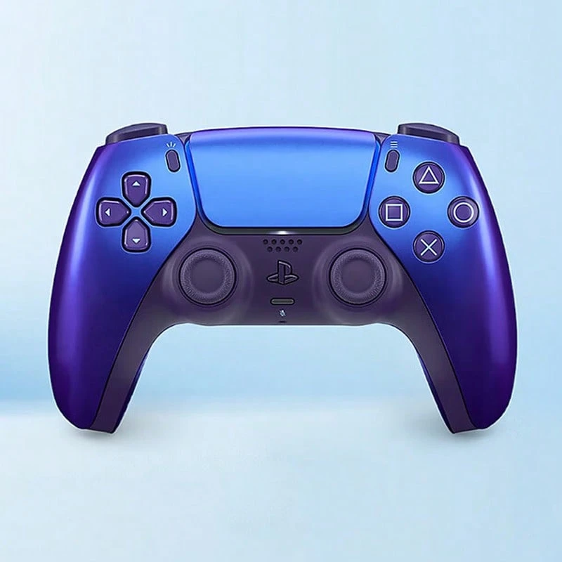PS5 DualSense Wireless Controller With Immersive Tactile Feedback, Adaptive Triggers, Built-In Microphone, Compatible With PC And PlayStation 5 Consoles, Pure Indigo - Pure Indigo - View 1