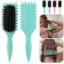 0150623540004 Lược chải tóc - EU+UK 2026 Lược tạo kiểu tóc xoăn - Với lông lược và thiết kế đặc biệt dành cho tóc xoăn, phù hợp cho cả nam và nữ để tạo kiểu tóc xoăn, giảm hiện tượng tóc bị kéo giật và xơ rối. Dụng cụ tạo kiểu tóc thiết yếu, sản phẩm và phụ kiện cần thiết cho salon, spa, du lịch, mùa tựu trường, kỳ nghỉ và phụ kiện tóc dành cho nữ. - Nhiều màu - Xem 16
