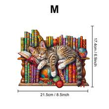 Dreamy Dragon-Li Wooden Puzzle, Asymmetrical Shaped Animal Puzzle Toy, Unique Party Game Gift, Decorative Art Puzzle, Tabletop Magic Puzzle, Creative Children's Cognitive Puzzle, Holiday Gift, Adult Wooden Puzzle, Christmas Gift, Back To School Gift, Birthday Gift - Multicolor - View 11