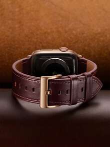 Compatible With Apple Watch Bands, Successful Business Women's Band, Soft & Comfortable Leather Strap, Compatible With Apple Watch Ultra 3/2/1 Series S10/S9/S8/S7/S6/S5/S4/S3/S2/S1, 38mm/40mm/41mm/42mm/44mm/45mm/46mm/49mm, Great Gift For Her