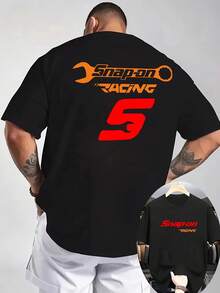 Men Racing Clothes - Black - View 2