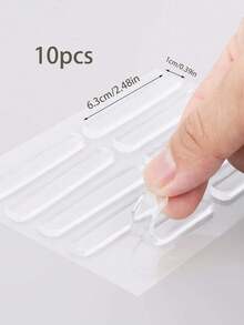 Durable Silicone Bumper Pads - Thick Clear Shock-Absorbing Protection For Furniture, Cabinet Doors, Desk Edges, Chairs & More (Multi-Size) - Multicolor - View 11