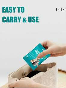 60pcs Portable Pet Grooming Wipes, Teeth, Chin, Dental Care, Finger Sleeve Wipes, Cats, Dogs Teeth Cleaning, Deodorizing