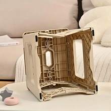 1 Piece, Lightweight And Non-Slip, Easy To Grip Design, Space-Saving, Modern Plastic Material, Portable Folding Ladder, Modern And Simple Style, Multi-Color Optional, Folding, Non-Slip Pedal, Stable Load-Bearing, Household Folding Ladder