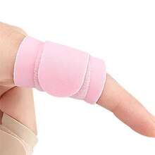 2-10 件/手指套和指带保护套蓖麻油拇指保护器指尖手套护具套健身房配件