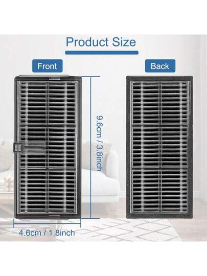 Pcs HEPA Filter Accessories Dreame L10s Pro Ultra Heat, Gen 2, X40 Complete,X40 Master, L40 Ultra,X30 Ultra, Mova P50 Ultra,E30 Stofzuiger Cleaner view 6