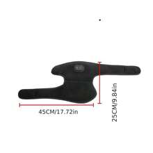 3-In-1 Universal Daily Use Shoulder Knee Elbow Support Pad Knitted Fabric With 3 Temperature Control Heating And Vibration Functions