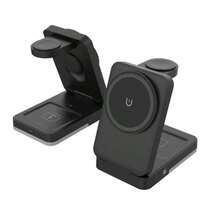 3-In-1 15W Fast Wireless Charging Station, Multi-Device Charging Stand Compatible With IPhone, Watch, Earphones , Suitable For Office, Dorm, And Home Wireless Charger Nan