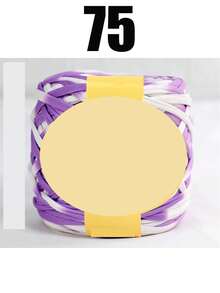 1/3 件 T 恤纱线,机织面料针织纱线,用于钩编和编织包、靠垫、玩偶、手工艺品钩编项目 - 彩色 - 查看 89