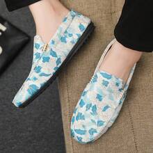 Slip-On Casual Loafers For Men, Breathable & Versatile - Blue - View 3