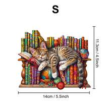 Dreamy Dragon-Li Wooden Puzzle, Asymmetrical Shaped Animal Puzzle Toy, Unique Party Game Gift, Decorative Art Puzzle, Tabletop Magic Puzzle, Creative Children's Cognitive Puzzle, Holiday Gift, Adult Wooden Puzzle, Christmas Gift, Back To School Gift, Birthday Gift - Multicolor - View 9