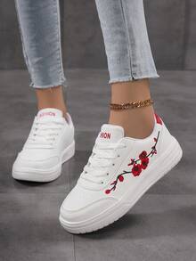 Damen Lässig Outdoor Weiche Sohle Rutschfeste Mode Vielseitige Flache Laufschuhe