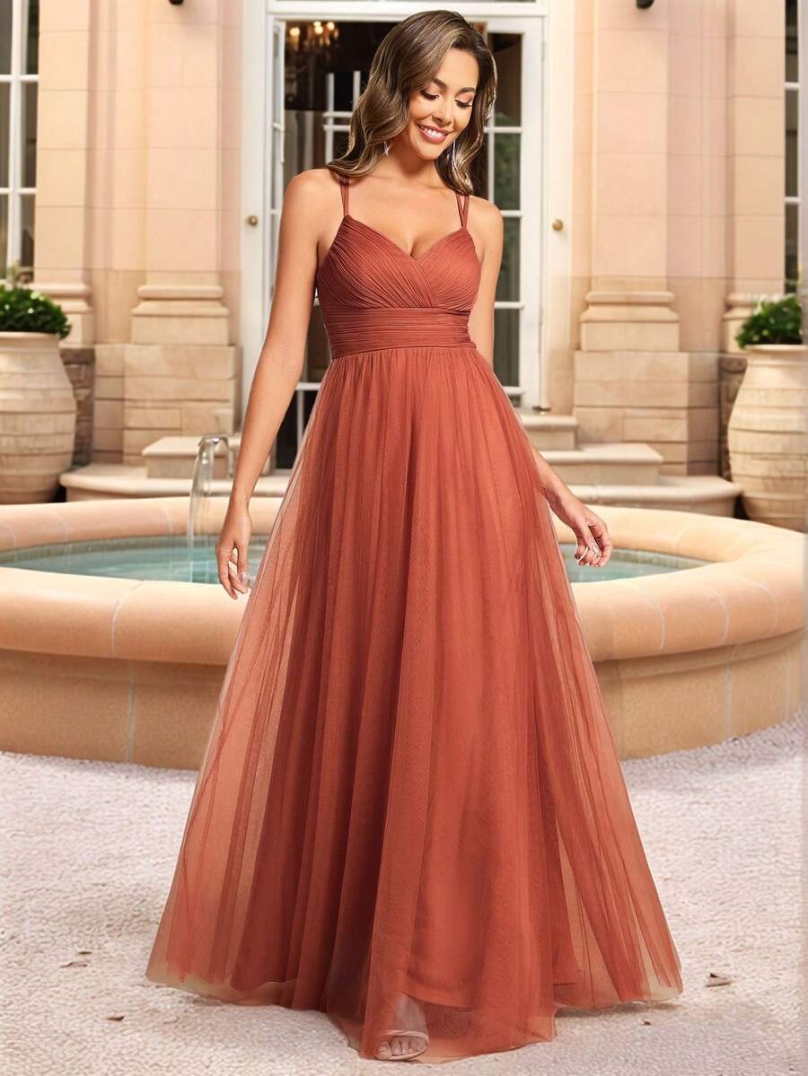 Criss Cross Slip Dress main image 0