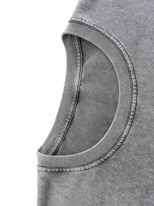 My Worship Is Loud Because My Wounds Were Deep Unisex Washed Christian Shirt, Christian Scripture T-Shirt, Vintage Retro Washed Shirt Double Sided Printed (230 Heavyweight Pure Cotton T-Shirt)  High Quality Christian T-Shirt, Christian Gifts, Men's And Women's Shirts, Comfortable, Fashion Christian Shirt, Street Style Pure Cotton Fall Shirt - Xám - Xem 2