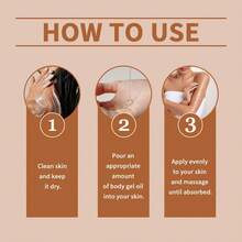 lakerain 200ml Lakerain Cocoa Butter Glossy Body Oil, Moisturizing And Nourishing Cocoa Body Gel Oil