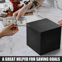 Adults Pink Piggy Bank Stainless Steel Piggy Bank For Adults Must Break To Open Unopenable Money Saving Box 4.72inch Pink - Hồng + 7,9 inch - Xem 5