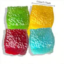 1/2 قطعة لعبة ضغط جديدة على شكل كرة آيس كريم مالت، لتخفيف التوتر بتأثير بطيء، لعبة ضغط ملونة على شكل كرة آيس كريم مالت (ملمس قوي جدًا)، تمرين قوة القبضة، لعبة ضغط ممتعة لتخفيف التوتر - متعدد الألوان - مشاهدة 9