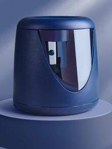 1pc Multi-Color Automatic Electric Rotary Pencil Sharpener, Suitable For Students, Boys, Girls, Teenagers, Adults, Office Use. Pencil Sharpener With Bonus Sticker And Replacement Blade. School Supplies, Holiday Gift, Learning Reward, Back To School, Valentine's Day