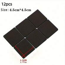 2/182件家具垫，自粘橡胶DIY家具脚垫，桌腿凳子，椅子垫，桌椅脚保护垫，家居用品