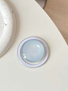 Airbag magnetic rotund personalizat clasic din sticlă pentru birou, potrivit pentru suport telescopic pentru telefon, tabletă, cadou mic, accesorii pentru telefon, decorare telefon, articole esențiale pentru telefon, suport extensibil pentru telefon, prindere telefon, prindere telefon cu priză pop-up, cadou pentru iubit/iubită, rude, prieteni, compatibil cu iPhone, telefon Android, cadou de ziua de naștere, familie, suport telefon cu prindere prin împingere și tragere pentru prieteni - Multicolor - Vizualizare 35