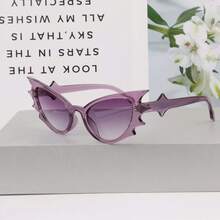 New Retro Bat-Shaped Fashion Glasses For Women And Men, Decorative Glasses For Women, Travel, Leisure, Performance, Party, Beach, Outdoor Photography, Stylish Glasses - 蒙特內哥羅 - 查看 10