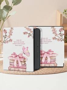 Ayotu 1pc Customized Name Text Design Protective Case, Compatible With Kindle Paperwhite 6 2024 (7 Inch) / Kindle 11th Gen (2024) 6 Inch, Kindle 10th Gen (2019), Clara Bw, Vintage Bookshelf Design E-Reader Protective Case, Kindle Accessories, Kindle Protective Case, Auto Sleep/Wake, Comfortable Material, Magnetic Design, Anti-Drop, Suitable As Birthday/Holiday Gift. - Multicolor - View 36