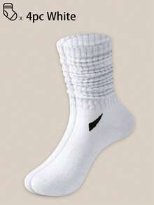 40 pièces/30 pièces/24 pièces Chaussettes de sport confortables unisexes, convenant aux sports et à l'entraînement, chaussettes longues pour femmes, port décontracté et professionnel, antibactériennes, douces, noires et blanches, résistantes aux odeurs, absorbantes, douces et légères, convenant à l'automne/hiver, 20 pièces/10 pièces/8 pièces/6 pièces/4 pièces/2 pièces