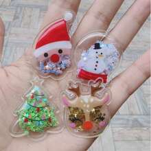 2pcs Christmas Trap Charm Refrigerator Magnets - With Santa Claus, Tree, Deer, Snowman Designs, Fun And Decorative Kitchen And Office Magnets Suitable For Whiteboards And Refrigerators, Ideal Gifts For Thanksgiving, Christmas