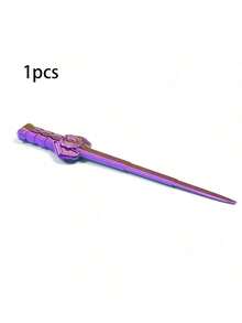 1 قطعة سيف قابل للتمدد بتصميم برج الطابعة ثلاثية الأبعاد، لعبة سيف ملون قابل للتمدد كأداة لتخفيف التوتر (نظرًا لخصائص المواد، جسم السيف هش نسبيًا، لا تستخدمه بعنف ولا تحاول ثنيه)