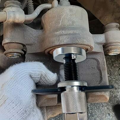 Auto Brake Caliper Piston Rewind Tool Kit – Professional Brake Pad Replacement Set | Labor-Saving Wheel Cylinder Pump Separator | High-Quality Steel Construction For Easy DIY & Pro Repairs