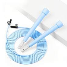 Portable Steel Wire Skipping Rope With Bearings, Exercise Equipment, Family Park Square Fitness Training Skipping Rope