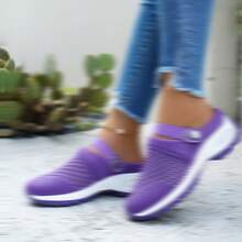Women's Breathable Mesh Casual Sneakers, Soft & Flexible, Lightweight Daily Companion