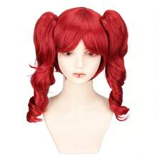 Halloween Scary Clown Red Wig Role Play Heat-Resistant Synthetic Fiber Wig Suitable For Halloween Role Play Circus Costume Party Has Been Taken Care Of And Is Comfortable To Wear