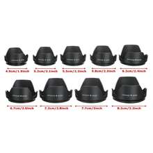 49mm 52mm 55mm 58mm 62mm 67mm 72mm 77mm 82mm Screwed Sunshade Lens Hood For Nikon Canon Olympus DSLR Camera - Multicolor - View 7