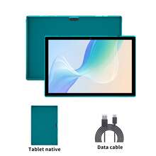 Coopers Android 15 Tablet, 10.1 Inch WIFI Tablet PC, 3GB RAM, 32GB ROM, Support 1TB Expandable, Quad-Core, 2.4G+5G WiFi, Dual Band WiFi6, HD IPS Screen, 2MP + 5MP Dual Camera, 1280 * 800 IPS HD Touch Screen, 6000mAh Battery, Support Widevine L1(No Adapter) ﻿ - Green - View 11