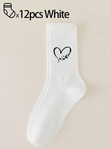 40只/30只/24只装男女通用舒适运动袜，适合运动和训练，女士长袜，适合休闲和商务穿着，抗菌、柔软、黑白配色，防臭、吸湿排汗、轻便透气，适合秋冬季节，另有20只/10只/8只/6只/4只/2只装可选。透气性极佳。 - 彩色 - 查看 39