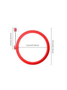 1 pieza/3 piezas/5 piezas Moldes redondos de silicona para huevos, moldes para panqueques, moldes para dar forma a huevos fritos, moldes de cocción resistentes al calor