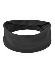 1 Băng đô thời trang màu trơn cho nữ, băng đô thấm mồ hôi mềm mại và thoải mái, thích hợp cho cuộc sống hàng ngày, sử dụng trong thể thao và phòng tập thể dục Phụ kiện tóc mùa thu Băng đô quấn tóc tập yoga mùa thu cho nữ Băng đô cài tóc mùa đông cho trang phục du lịch Khăn quàng cổ thanh lịch cho nữ - Nhiều màu - Xem 6