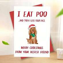 1pc Creative Birthday Card With Furry Black Cat Sticking Its Head Out, Gift For Cat Lovers, Birthday Card With Humorous Cat Illustration, "Happy Birthday, But You Can't Have The Box", Birthday Gift, Gift Card For Anyone