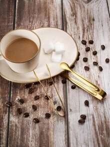 8pcs-Luxury Golden Mini Serving Tongs, Premium Stainless Steel Sugar Cube Tongs, Ice Tongs, Stainless Steel Food Tongs For Household, Perfect For Snacks/Appetizers/Candies/Cheese/Charcuterie Boards/Tea Parties/Mother's Day/Weddings/Housewarming, Mirror Polished,Halloween, Christmas, Thanksgiving, Harvest Festival, Autumn Decorations, Gifts - Gold - View 7