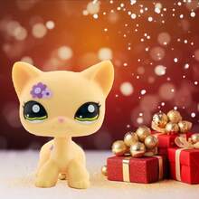 LPS White Figure Base, 3 Pieces Random Dachshund Husky Cocker Spaniel Great Dane Dog Kitten Crouching Cat Shorthair Cat Wolfcat Deer DIY Paint Blank Molds Compitable With LPS Fans Gifts Birthday Graduation - White - View 7