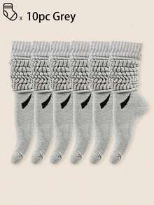 40 pièces/30 pièces/24 pièces Chaussettes de sport confortables unisexes, convenant aux sports et à l'entraînement, chaussettes longues pour femmes, port décontracté et professionnel, antibactériennes, douces, noires et blanches, résistantes aux odeurs, absorbantes, douces et légères, convenant à l'automne/hiver, 20 pièces/10 pièces/8 pièces/6 pièces/4 pièces/2 pièces