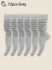 40只/30只/24只装男女通用舒适运动袜，适合运动和训练，女士长袜，适合休闲和商务穿着，抗菌、柔软、黑白配色，防臭、吸湿排汗、轻便透气，适合秋冬季节，另有20只/10只/8只/6只/4只/2只装可选。透气性极佳。 - 彩色 - 查看 32